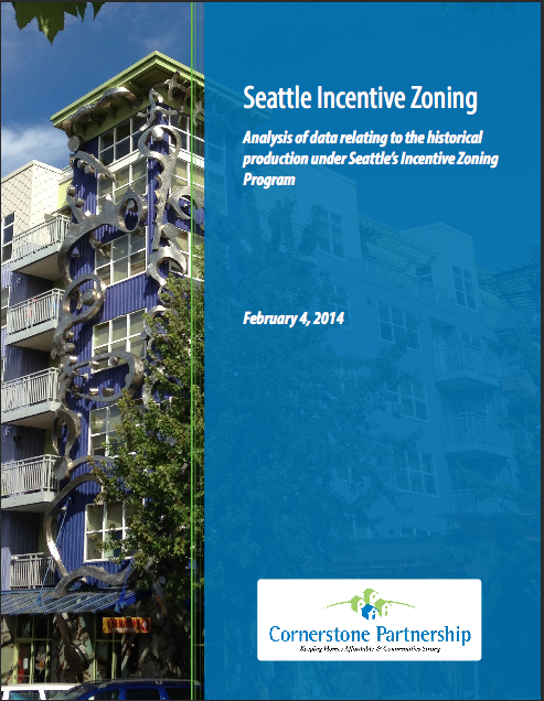 Seattle Incentive Zoning Study
